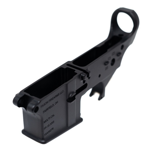 Faxon Firearms AR-15 Forged Receiver - Stripped, Anodized Black, With Completion Kit - LR-FAX-F-A-C Faxon Firearms AR-15 Forged Receiver - Stripped, Anodized Black, With Completion Kit - LR-FAX-F-A-C