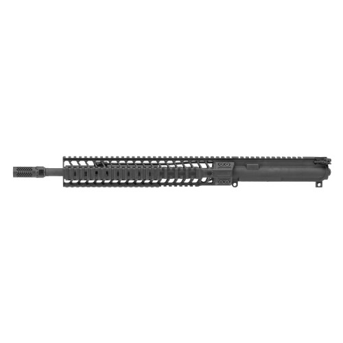 Spike's Tactical 14.5" 5.56 NATO Complete AR-15 Upper Receiver - 12" SAR3 Quad Rail/Dynacomp Brake - STU5050-CQ2D