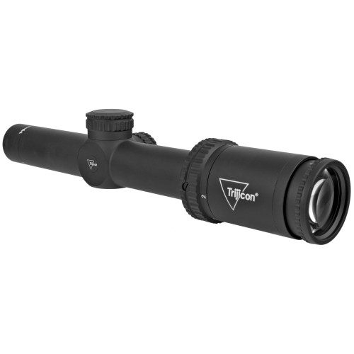 Trijicon, Ascent 1-4x24mm Riflescope BDC Target Holds, 30mm Tube, Matte Black, Capped Adjusters - AT424-C-2800001