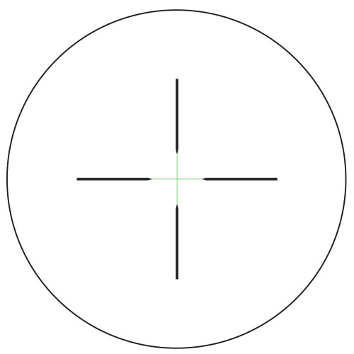 Trijicon, Credo HX 2.5-10x56mm Second Focal Plane Riflescope with Green Standard Duplex, 30mm Tube, Satin Black, Low Capped Adjusters - CRHX1056-C-2900030 Trijicon, Credo HX 2.5-10x56mm Second Focal Plane Riflescope with Green Standard Duplex, 30mm Tube, Satin Black, Low Capped Adjusters - CRHX1056-C-2900030