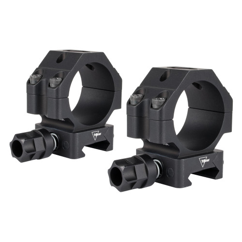 Trijicon, Scope Rings, 34mm Low, Q-LOC, Fits Picatinny, Anodized Finish, Black - AC22068