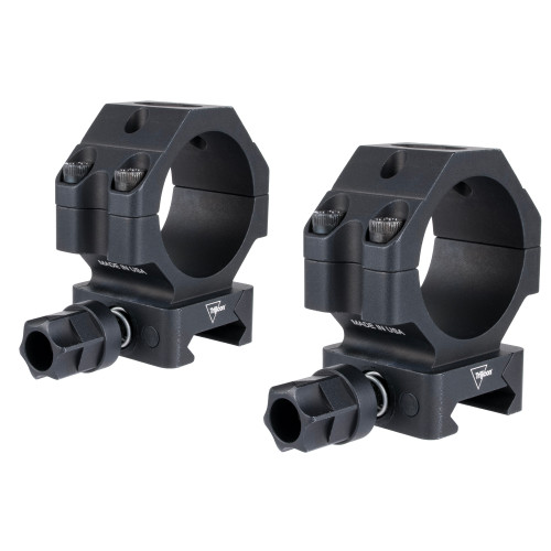 Trijicon, Scope Rings, 35mm Medium, Q-LOC, Fits Picatinny, Anodized Finish, Black - AC22073