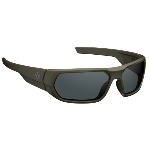 Magpul Industries, Radius Eyewear, Olive Drab Green Frame with Gray Polarized Gray Lens - MAG1145-1-315-1100