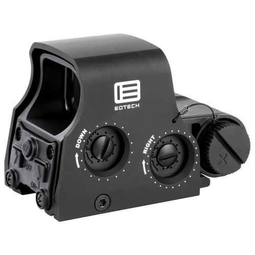 EOTech, HWS XPS3 Holographic Sight, Red 68 MOA Ring With 2 1 MOA Dots Reticle, Rear Button Controls, Night Vision Compatible, Black - XPS3-2