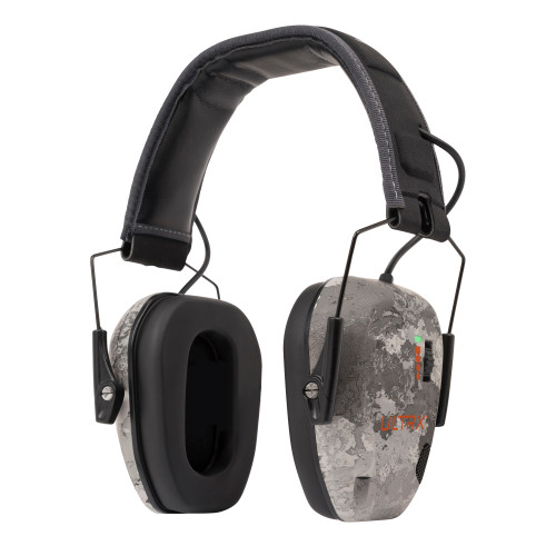 Allen Company, ULTRX Bionic E-Muff, Electronic Earmuff, NRR 22dB, Rubberized Protective Coating, Veil Tac Gray - 4147