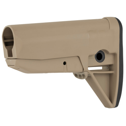 Bravo Company, BCMGUNFIGHTER Mod 0 Adjustable Stock, Fits Mil Spec Buffer Tube, Flat Dark Earth - BCM-GFS-MOD-0-FDE Bravo Company, BCMGUNFIGHTER Mod 0 Adjustable Stock, Fits Mil Spec Buffer Tube, Flat Dark Earth - BCM-GFS-MOD-0-FDE