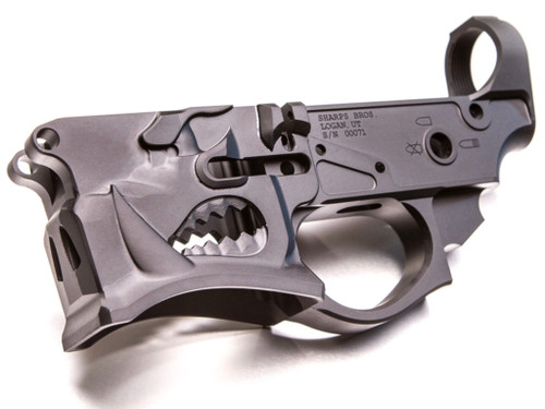 Sharps Bros Warthog AR-15 Stripped Billet Lower Receiver - WARTHOG