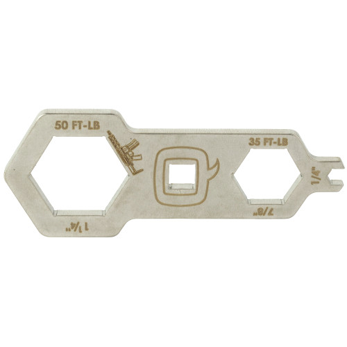 Q, Q Honey Badger Multi Tool, Multi-Tool, Silver, Stainless Steel - TOOL-MULTI-HB