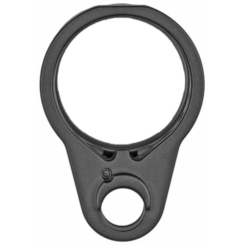 Fortis Manufacturing, Light Weight K2, Castle Nut and End Plate, Black, Anodized Finish - LE-BLK-K2-BLK