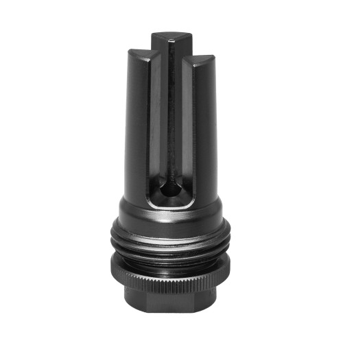 SilencerCo, ASR Flash Hider, 9MM, 1/2X36, Nitride Finish, Black - AC1562