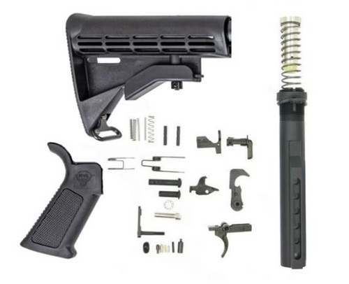 DPMS .308 Lower Parts Kit with Overmolded Grip - DP51655128521