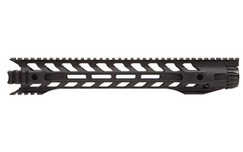 Fortis Manufacturing Night Rail AR-15 5.56 NATO Free Float Rail System 14" M-LOK Aluminum Anodized Black