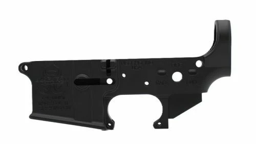 Black Rain Ordnance SPEC-15 Stripped Lower Receiver - Armored Black Cerakote - GBROSPEC15LRABL