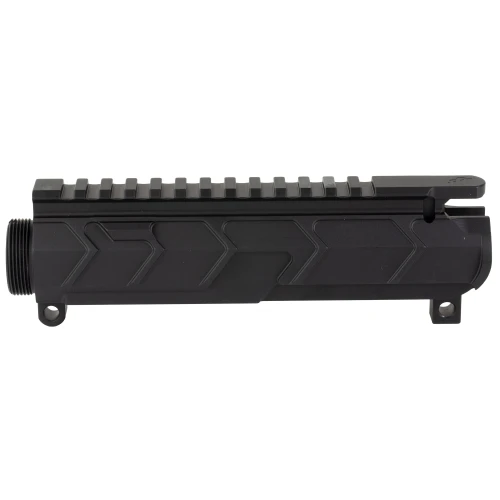 Bootleg AR-15 Billet Upper Receiver Assembly - Armored Black - BP-UR-1A