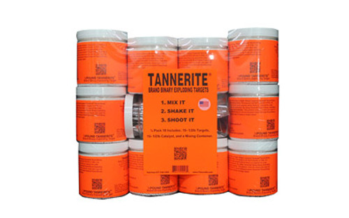 Tannerite Full Brick, Half-Pound Exploding Targets - 10 Count