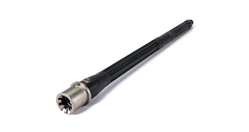 Faxon Match Series- 16" Heavy Fluted, .223 Wylde, Mid-Length, 416R, QPQ, 5R, NP3 Extension