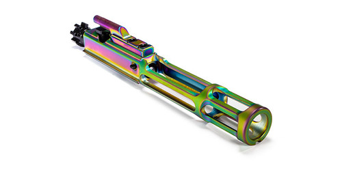 Faxon 5.56/300 BLK Gunner Lightweight Bolt Carrier Group, Nitride, Chameleon PVD - FF556BCGCNITRIDE-LW-NCR Faxon 5.56/300 BLK Gunner Lightweight Bolt Carrier Group, Nitride, Chameleon PVD - FF556BCGCNITRIDE-LW-NCR