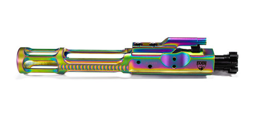 Faxon 5.56/300 BLK Gunner Lightweight Bolt Carrier Group, Nitride, Chameleon PVD - FF556BCGCNITRIDE-LW-NCR Faxon 5.56/300 BLK Gunner Lightweight Bolt Carrier Group, Nitride, Chameleon PVD - FF556BCGCNITRIDE-LW-NCR