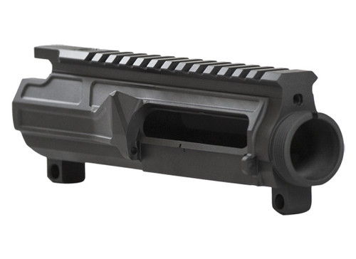 Odin Works, Billet Upper Receiver, Fits AR15, No Forward Assist, Includes Dust Cover, Black Finish - UPPER-BILLET-ODIN-1 Odin Works, Billet Upper Receiver, Fits AR15, No Forward Assist, Includes Dust Cover, Black Finish - UPPER-BILLET-ODIN-1