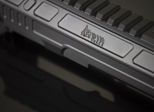 Odin Works, Billet Upper Receiver, Fits AR15, No Forward Assist, Includes Dust Cover, Black Finish - UPPER-BILLET-ODIN-1 Odin Works, Billet Upper Receiver, Fits AR15, No Forward Assist, Includes Dust Cover, Black Finish - UPPER-BILLET-ODIN-1