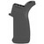 Mission First Tactical, Engage Pistol Grip V2, Black, fits AR-15/M16, w/15 degree angle and no finger grooves - EPG16V2