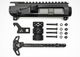 Radian Weapons, Upper / Handguard Set, Black Cerakote Finish, AR-15 Assembled Upper, Includes 15.5" MLOK Handguard, Radian Raptor-SD Charging Handle - R0193