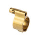 Q, Adjustable Gas Block, Fits Honey Badger, Gold - GB-ADJ