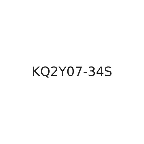 SMC KQ2Y07-34S Male Run T Fitting