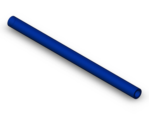 SMC TIUB07BU1-153 Solid Blue 1/4" Polyurethane Tubing 500FT Roll