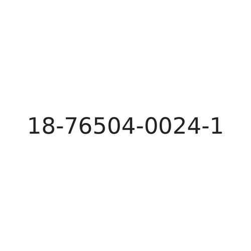 Zenith 18-76504-0024-1 Oring