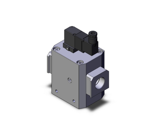 SMC AV5000-N06-3DZ 3/4 NPTF Soln Soft Start Quick Exhaust Flexiblock Valve, Soft Start