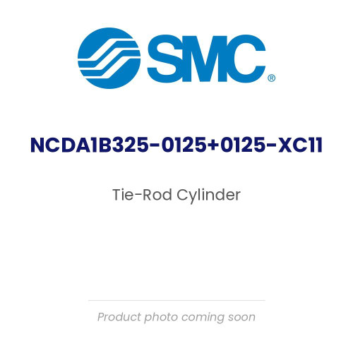 SMC NCDA1B325-0125+0125-XC11 Tie-Rod Cylinder