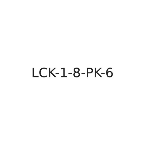 Festo LCK-1/8-PK-6 Pneumatic Conexion R1/8; M8 mm; Pck with 10 pcs.