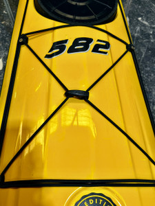 Deck Storage  (Bow)  shock-cord configuration 