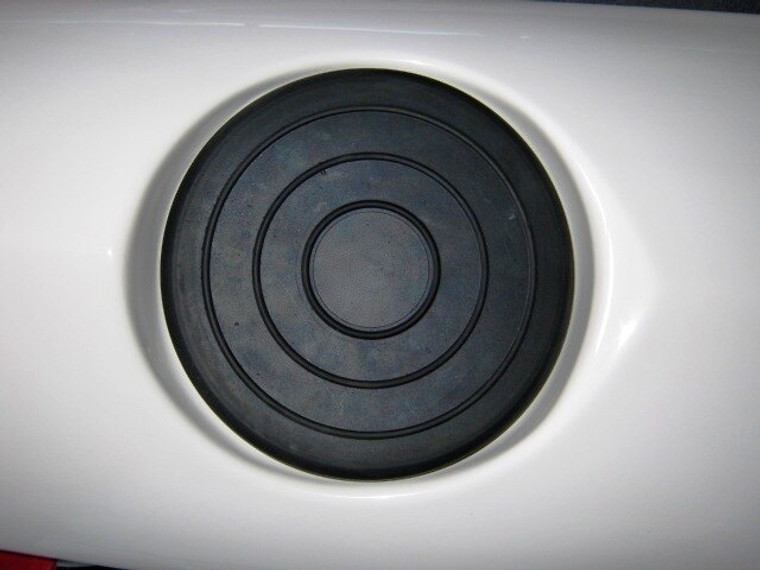 20cm Round Rubber Hatch Cover