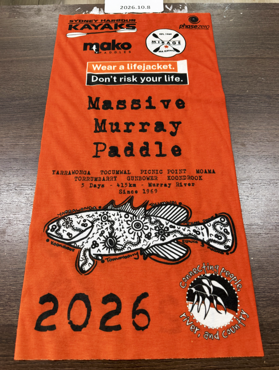 MMP 2026 Official Paddler's Bandana / Buff

Microfibre