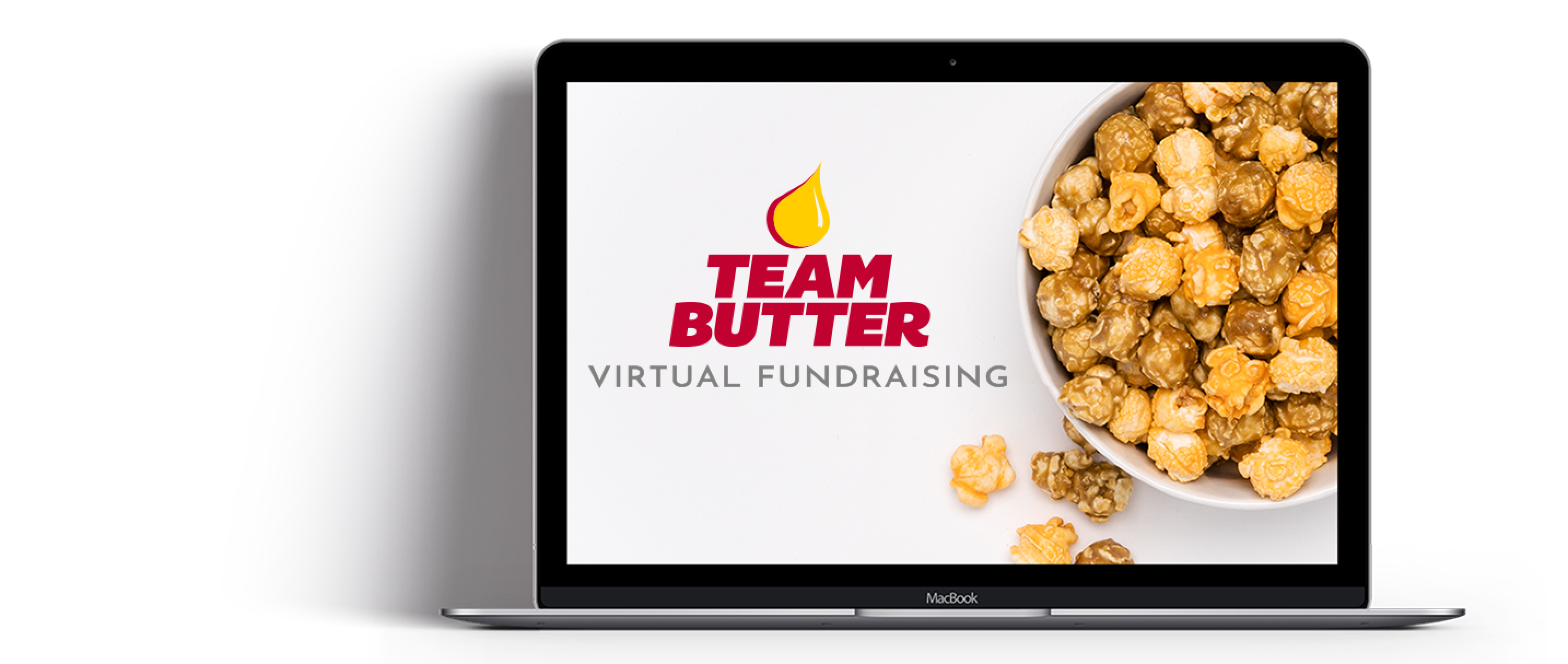macbook displaying team butter website