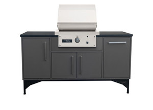 TEC Grills 26" Patio on 66" Midcentury Modern Natural Gas Island - PFR1NTISL TEC Grills 26" Patio on 66" Midcentury Modern Natural Gas Island - PFR1NTISL