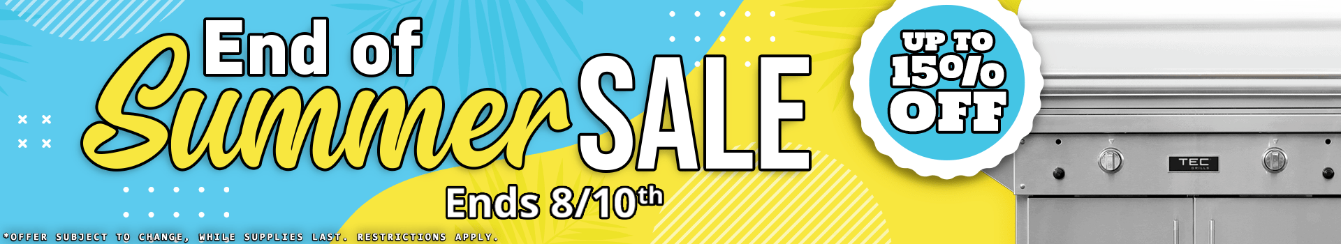 End of Summer Sale