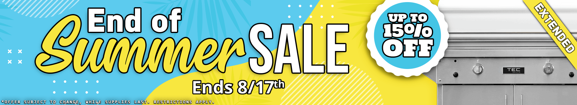 End of Summer Sale