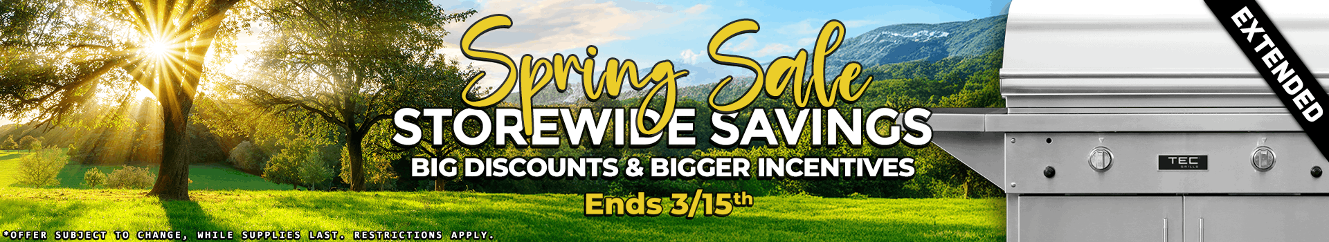 Spring Sale