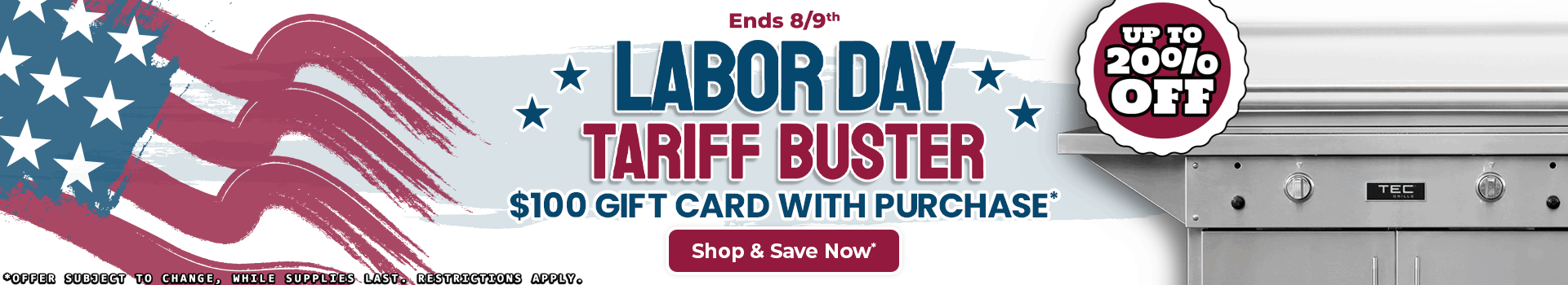 Labor Day Tariff Buster