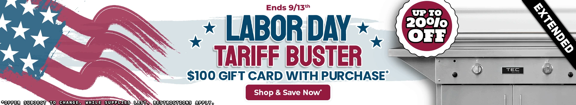 Labor Day Tariff Buster