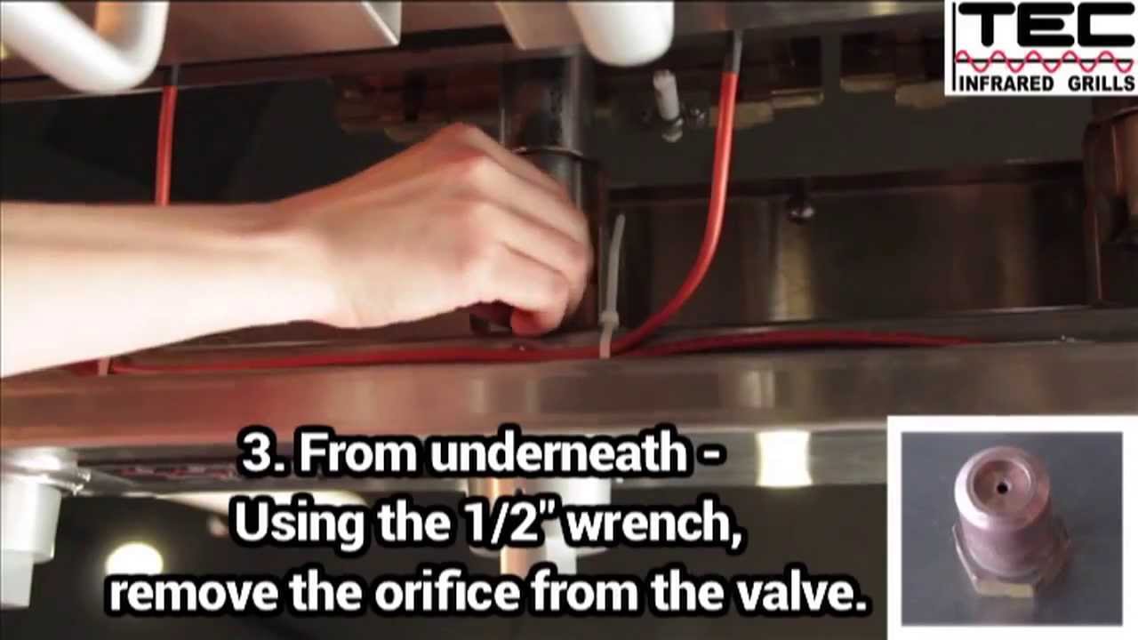 Watch a step-by-step guide that demonstrates how to replace a burner in TEC's Sterling FR and Sterling G FR grills.