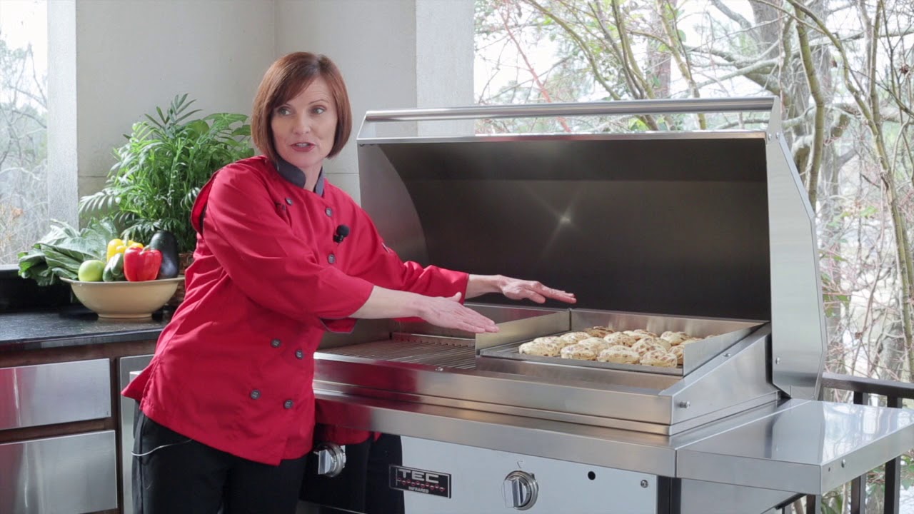 How to use TEC's infrared grill tray