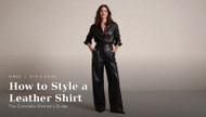 How to Style a Leather Shirt: The Complete Women's Guide