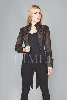 Eimee Ladies VIVIAN Victorian Tailcoat full front view
