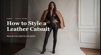 How to Style a Leather Catsuit (Real Leather Guide)