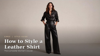 How to Style a Leather Shirt: The Complete Women's Guide