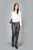 Full Grain Skinny Leather Leggings Skinny Fit JAQUELIN front